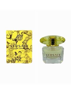 Versace Yellow Diamond Eau de Toilette Mini Splash - 5 ml / 0.17 fl oz